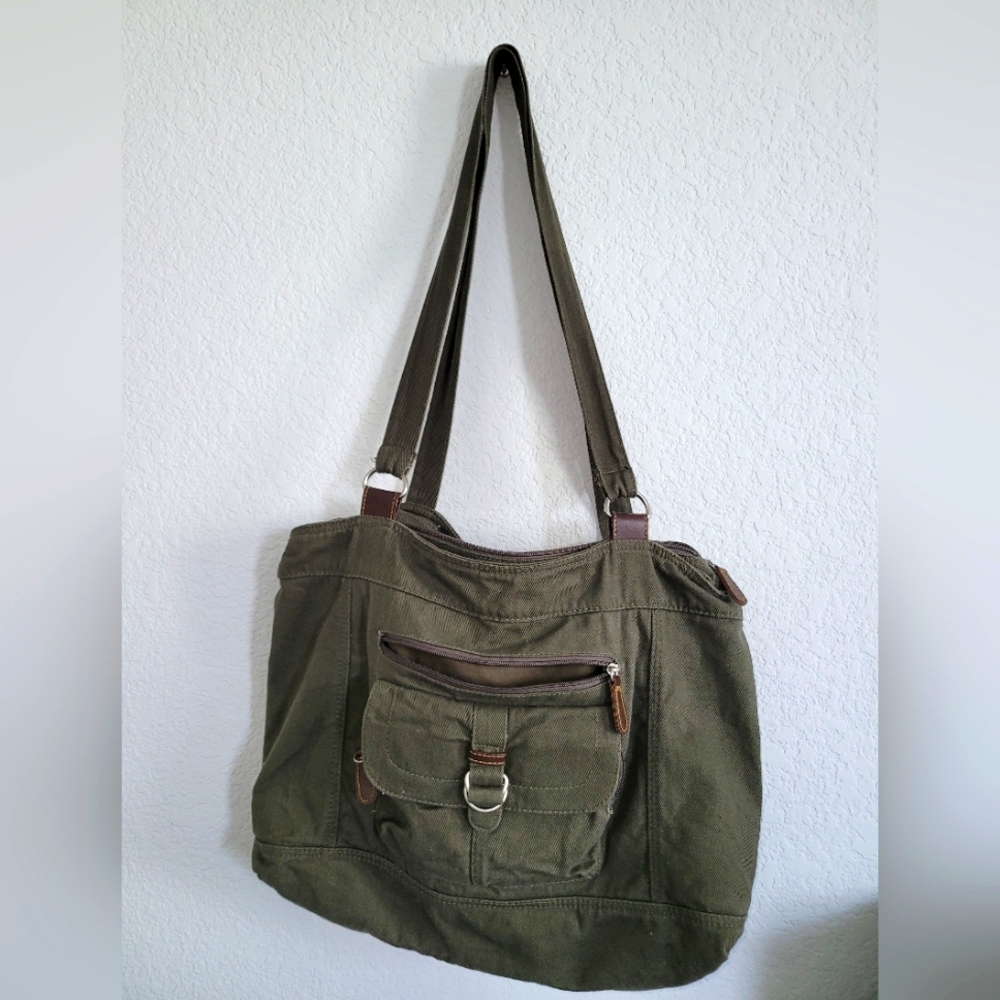 Canvas Messenger Bag